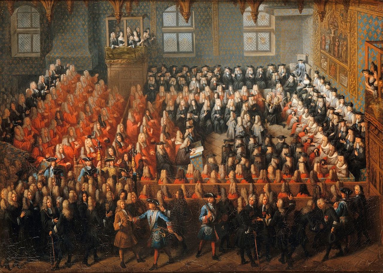 Lit de justice τοῦ Louis XV